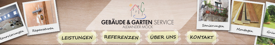 GEBÄUDE & GARTEN SERVICE - Alexander Möck